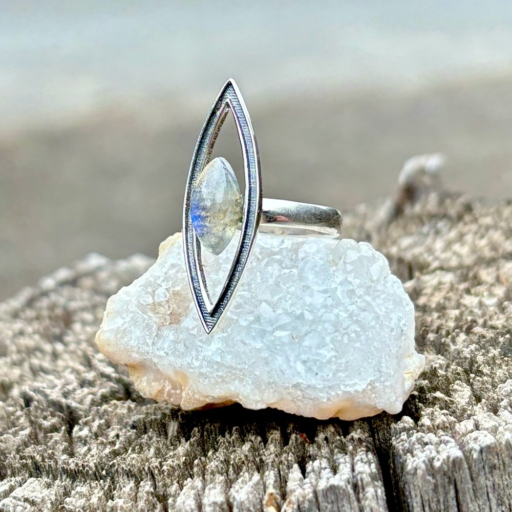 Labradorite Ring - image 5